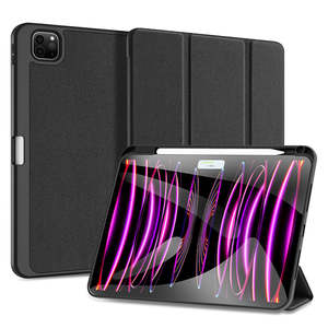 Ipad Case: DUX DUCIS Cloth Texture Tablet Case For iPad