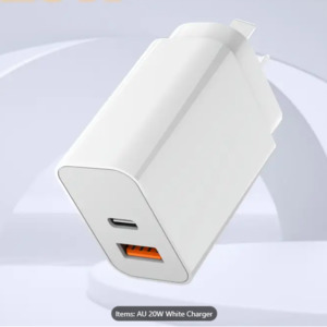 30W GaN Fast Charger with Fast Charging QC3.0 USB-C Power Adapter NZ | Top3C