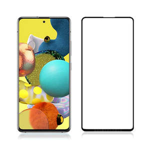 Samsung Case: Clear Tempered Glass Screen Protector for Samsung A Series