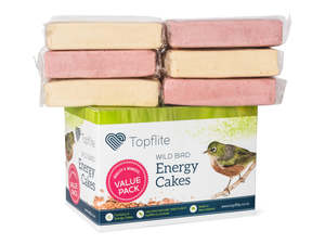 Wild Bird Feed: Mixed 6 pack of Energy Cakes