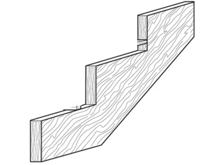Cut Under Stringers - 15 Step - Top Flyte Stair Systems