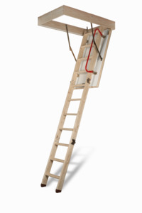 Attic Ladders: Dolle Attic Ladder - For Easy Roof Space Access Top Flyte NZ
