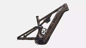 Bikes: 2026 S-Works Levo Frameset G4 Satin Taupe / Gunmetal Strata / Metallic Obsidian