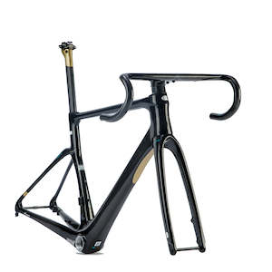 Framesets: CHAPTER2 - KOKO - KŌURA (BLACK + UD WITH GOLD)