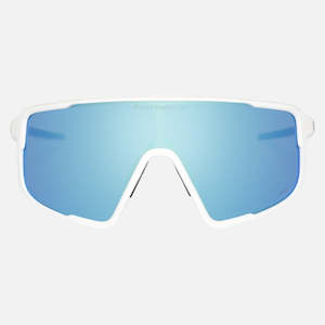 MEMENTO RIG REFLECT SUNGLASSES - RIG AQUAMARINE / SATIN WHITE