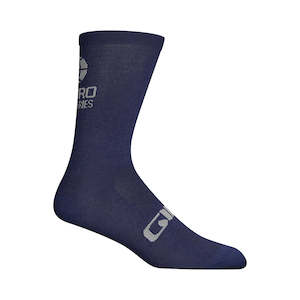Socks: Giro Seasonal Merino Wool EWS Sock Midnight