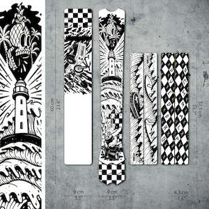 Frame Protection: DYEDBRO MTB FRAME PROTECTION - SURF'S UP