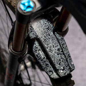 DYEDBRO - MUDGUARD DECALS - FOX / ROCKSHOX - JUAY