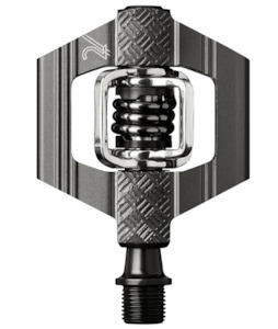 Parts Pedals Clip: Crankbrothers Pedal Candy 2 Charcoal Grey