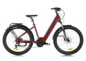 Ebikes Commuter: Black ATB-L All-Terrain-Bike, Step-Thru Frame 27.5