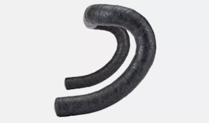 Parts Bar Tape: Supacaz Super Sticky Kush Tape Classic Black/Ano w/ Plugs