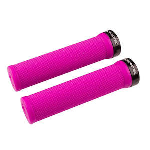 Accessories Grips: Burgtec Bartender Grip Single Lock On Toxic Barbie Pink