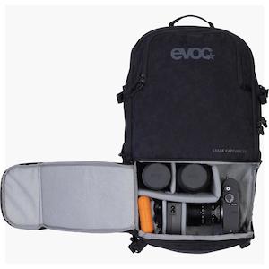 Hydration Pannier And Saddle Bags: Evoc - Stage Capture 22 Camera Backpack (SS26)