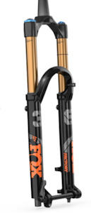 Fox: Fox 2022, 36, K, Float, 29in, F-S-E-Optomized, 160, Grip 2, HSC, LSC, HSR LSR, Shiny Blk, Orange/Gloss Blk Logo, 15QRx110, 1.5 T, 58HT, 44mm Rake, AM