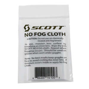 SCOTT No Fog Cloth.