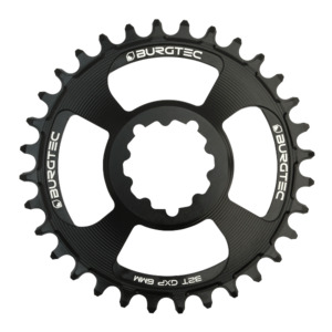 Drivetrain: Burgtec GXP 6mm Offset Thick Thin Chainring