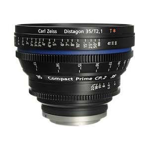 Canon Ef Mount: Zeiss Compact Prime CP.2 35mm T1.5 Super Speed (Canon EF)