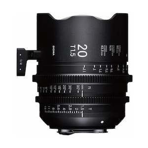 Sigma Cine 20mm T1.5 FF High-Speed Prime (Canon EF, Feet)