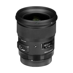 Canon Ef Mount: Sigma 24mm f 1.4 DG HSM Lens (Canon EF)