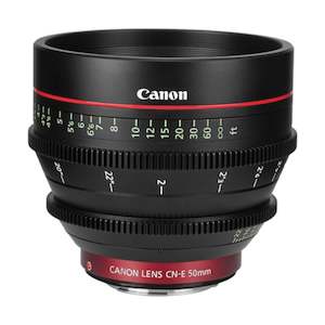 Canon EF Mount CN-E 50mm T1.3 L F Cine Lens