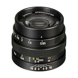 Micro Four Thirds: Mitakon Zhongyi Speedmaster 25mm f 0.95 Lens (Micro Four Thirds, Black)