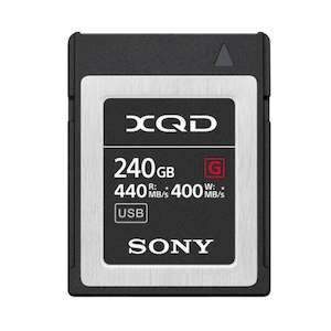 Memory Cards: Sony 240GB XQD card