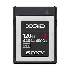Memory Cards: Sony 120GB G Series XQD Memory Card