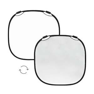 Reflectors Cutters: Profoto Collapsible Reflector - Silver/White - 120cm
