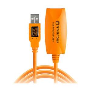 Tethering: Tether Tool 5m extension USB 3.0 cable (Orange)