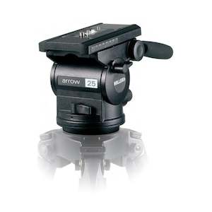 Miller 1022 Arrow 25 Tripod Fluid Head with 100mm Half Ball