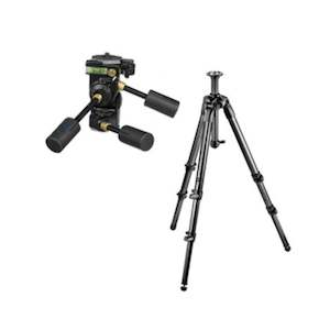 Tripods Sliders: Manfrotto Tripod with 3 way head