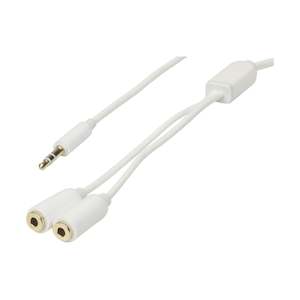 Cables: 3.5mm audio splitter - 0.2m