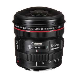 Rental: Canon EF 8-15mm f 4 L Fisheye USM Lens