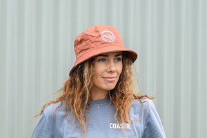Bucket Hat in Rust: Coastal Essential Tora Collective - Tora Collective - Kaimoana
