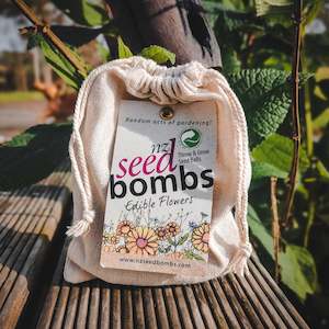 Nz Seed Bombs: NZ Seed Bomb - Edible Flowers
