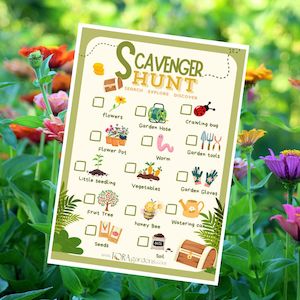 Kids: FREE Kids Garden Scavenger Hunt - eDownload