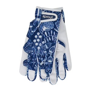 SPROUT Goat Skin Gloves - Navy Natives