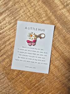 All: Butterfly Hug Token Clip