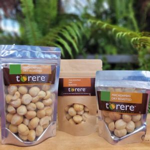 Products: Macadamias – Organic Dry Roasted - Torere Macadamias