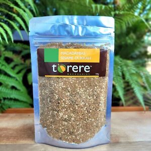 Products: Sesame Dukkah - Torere Macadamias