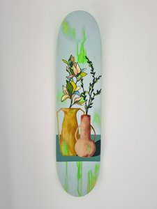 Green with Envy Skateboard - Tori Thomas Creative