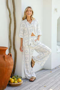 Lunar Squared Pant Set-Samsara Collection