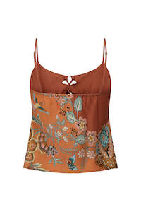 Summer Collection: Spell - Mojave Lily Lace Up Cami - Amber