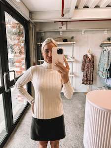 Flash Sale: Four Seasons Ribbed Knit Creme Brulee