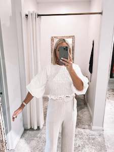 Size Xxs: Ruby Rouched Top