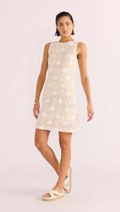 Mink Pink - Lyria Palm Lace Mini Dress