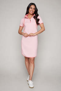 Reversible Knit Dress - Carre Noir - Peach