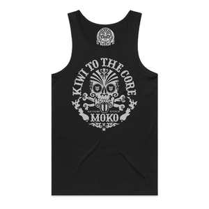 Mens Singlets: KIWI TO THE CORE MENS SINGLET