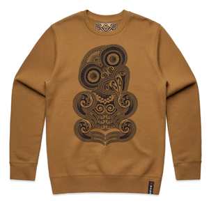 Dads Day: Moko Tiki Crewneck Sweatshirt