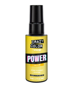Crazy Color Power Pure Pigments – Yellow 50 ml – High Concentration Colour �&hellip;